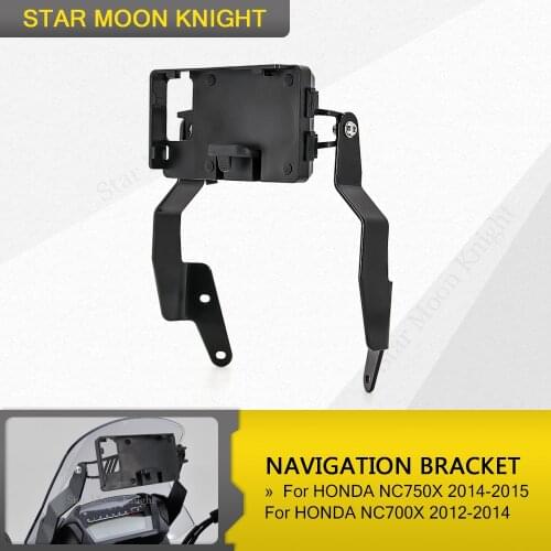 Fit For HONDA NC 700 X NC700X 2012-2013 NC750X NC 750 X 2014-2015 Stand Holder Phone Mobile Phone GPS Plate Bracket