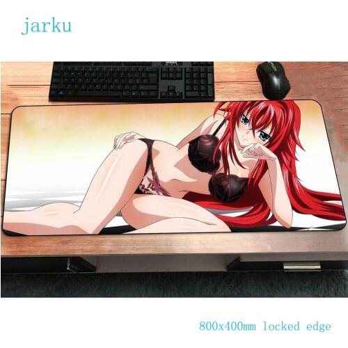 High school dxd mouse pads HD pattern pad to mouse notbook computer mousepad sexy gaming padmouse gamer to keyboard mouse mat