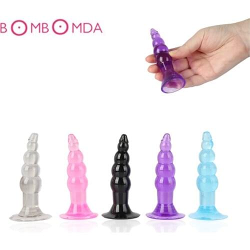 Silicone Butt Plug G Spot Butt Plug Adult Masturbation Smooth Touch Anal Plug No Vibration Anal Sex Toys for Woman Men Gay