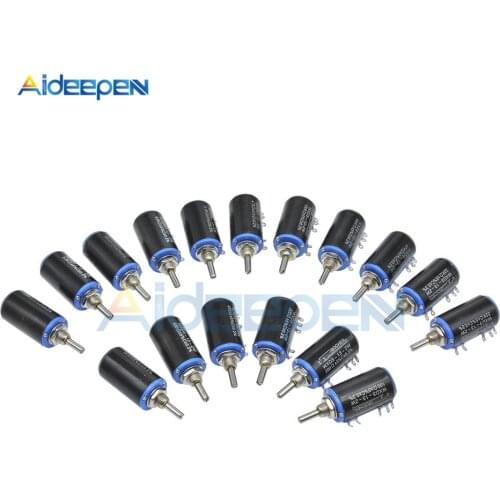 WXD3-13-2W 680ohm 1kohm 2.2kohm 3.3Kohm 4.7Kohm 5.6Kohm 6.8Kohm 10Kohm 22Kohm 33Kohm 47Kohm 68Kohm Potentiometer