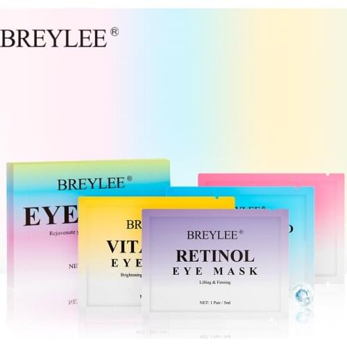 BREYLEE 8 Pair=16 Sticker 4 Style mixed Eye Mask Age Remove Aging Eye Dark Moisturizing hydration Anti Bag Wrink Serum Patches