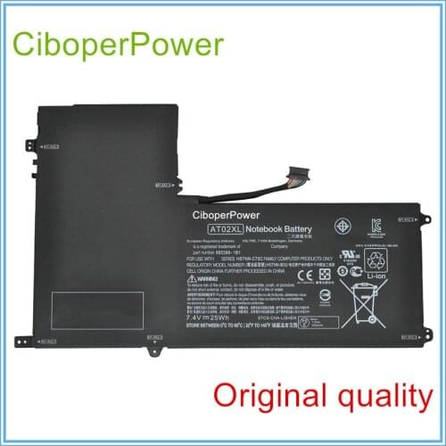 7.4V 25Wh Original quality Battery for Table, AT02XL HSTNN-C75C HSTNN-IB3U free shipping