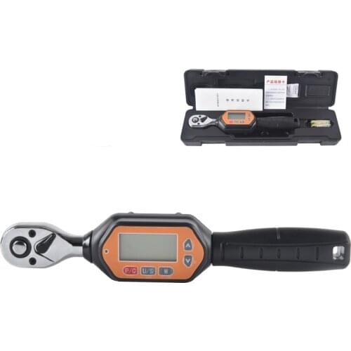Digital torque wrench Manual adjustable double end Ratchet handle wrench bike car repairing tool 10NM-100NM