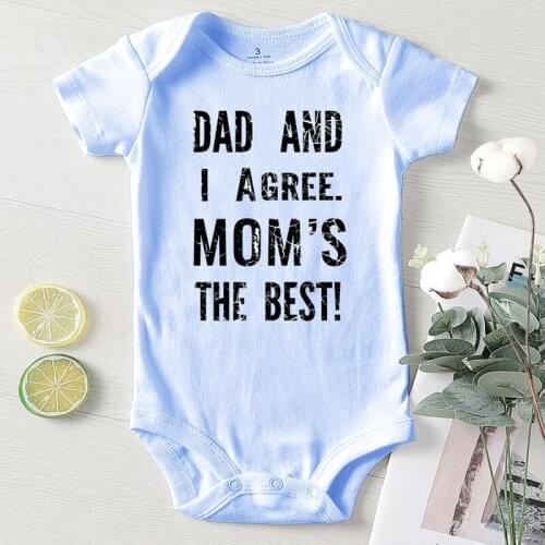 Boy Girl Toddler Winter Clothing New Born Baby Clothes Baby Rompers Toddler Jumpsuits 0-24 Months Dad Mom Letter Printed