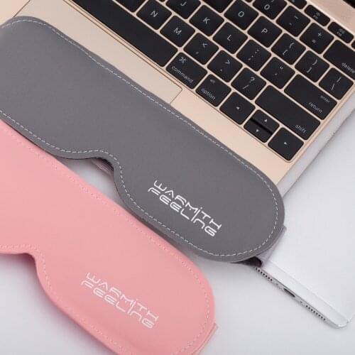 USB Portable Graphene Electric Heated Warm Eye Mask Smart Sleep Eye Mask Fatigue Relief eye protection