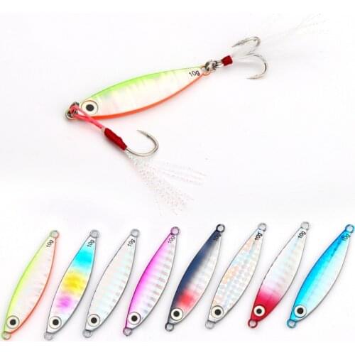 Micro Jig Jigs Sea Fishing Metal Jig 7G 10G15G20G Shore Casting Jigging Lead Fish Sea Bass Fishing jigs Lure Slow jigging lures