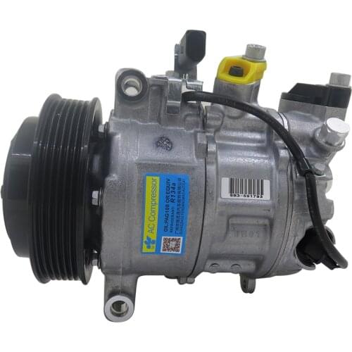 6SES14C 95B260805B NEW Air Conditioning Ac Compressor For Porsche Macan 95B Turbo 3.6 V6