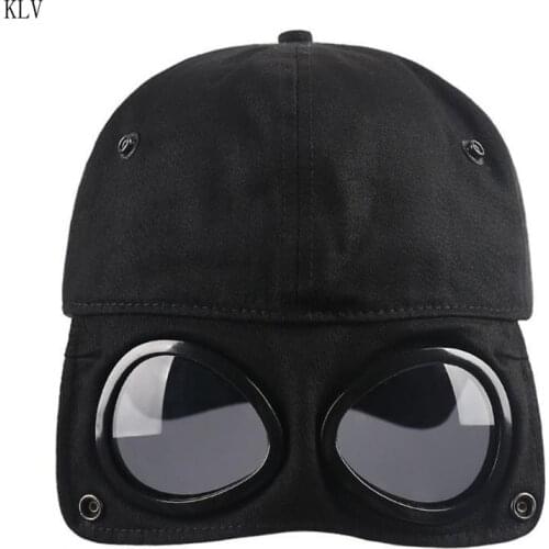 Fashion Wild Cotton Pure Color Men Women Pilot Glasses Baseball CapStreet Trend Duck Hat Students Multi-Color Optional