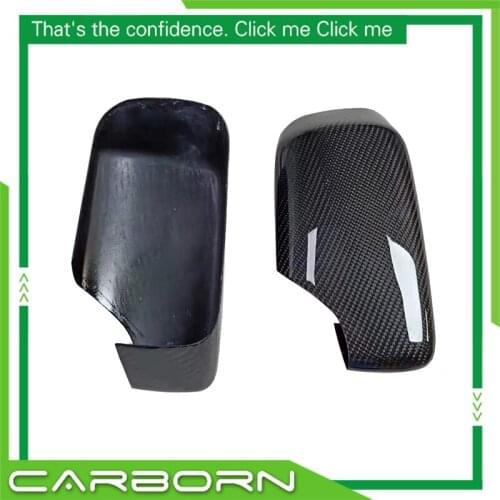 Carbon Fiber Mirror Cover For BMW 3 Series E46 1998 1999 2000 2001 2002 2003 2004 Add On Style