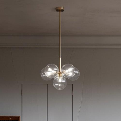 Nordic luminaire suspendu hanging lamp glass Home Decoration E27 Light Fixture restaurant hanging lamp lustre pendente
