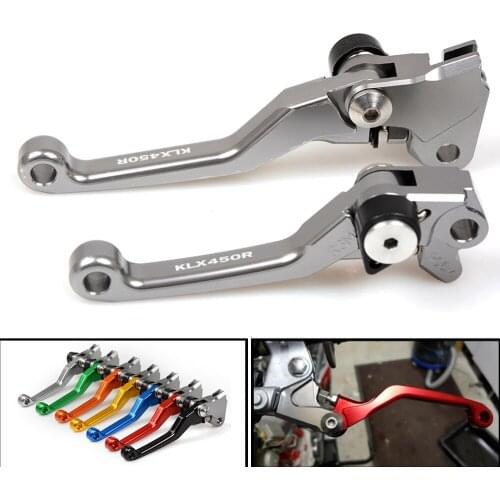 For Kawasaki KLX450R KLX450R KLX 450 R 2008 2009 Motorcycle Brake Clutch Levers Dirt bike Pivot Brakes Lever