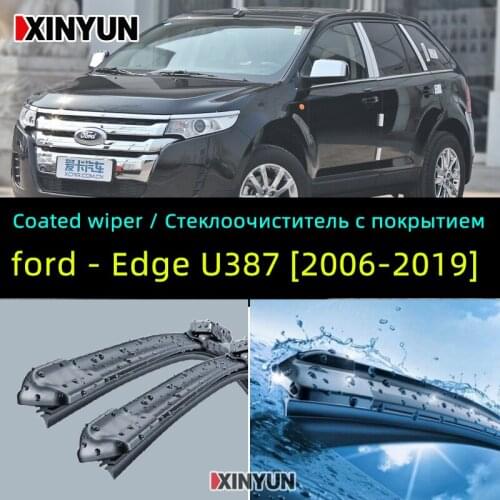 Coated wiper Front Wiper Blades For ford - Edge U387 [2006-2019] Windshield Windscreen Front Window