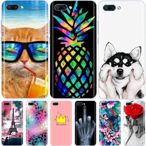 Silicone Case For Huawei Honor 10 Cover Fashion Cute Pattern Soft TPU Phone Case For Huawei Honor 10i 10 i Bumper Cover Coque