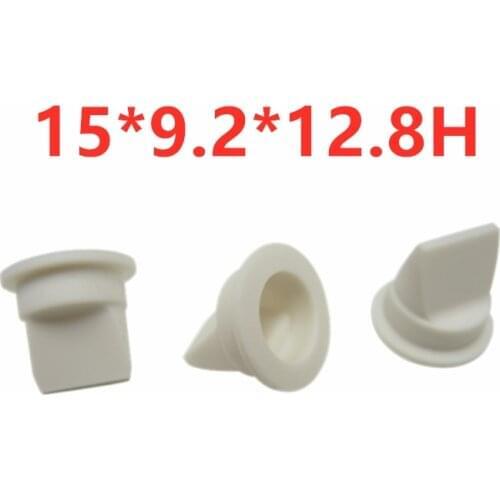 10PCS Low pressure environmental protection silicone duckbill valve Electric manual breast pump check valve 15*9.2*12.8H