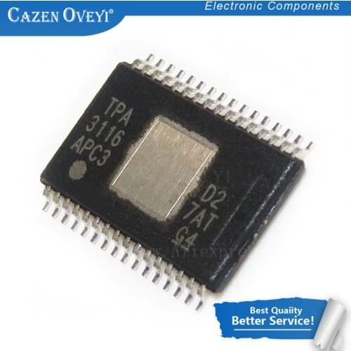 1pcs/lot TPA3116D2DADR TPA3116D2 TPA3116 IC chip new original HTSSOP-32 In Stock