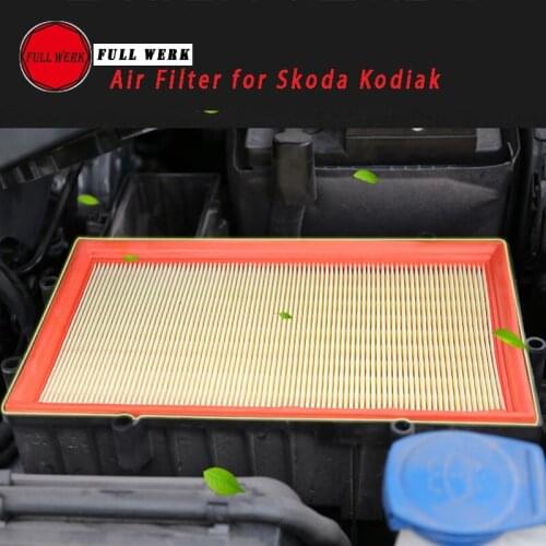 1 pc Car Styling Engine Air Filter Activated Carbon Cabin Filter for Skoda Kodiaq Accessories