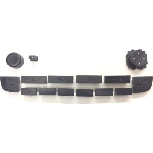 15 Pieces ) Radio-CD Button, Set Cover Repair For Fiat Linea Fiorino, punto-Citroen Nemo Peugeot Bipper 735410726