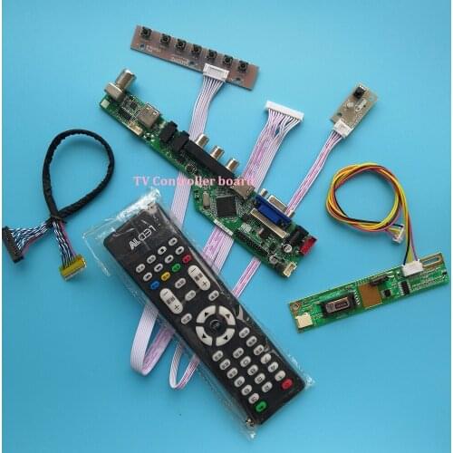 For LP156WH1-TLC2 VGA AV TV 1 lamps 15.6" New HDMI Driver Board Digital Signal Controller 30pin USB Module 1366X768