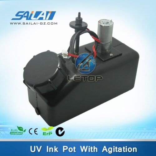 UV Printer Ink Pot With Agitation For Ink Supply System