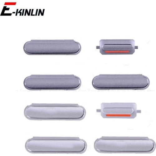 Hot Sale 4 in 1 Side Button For iPhone 6 6S Plus Power On Off Lock Volume Switch Mute Silent key Button Full Set