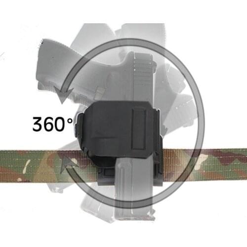 Hunting Gun Holster Airsoft Paintball Tactical Clip Holster Shooting Roto Right-handed Clips Cp Models For Glock 17/22/23