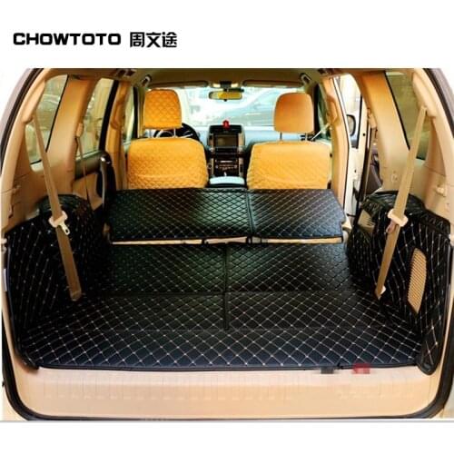 CHOWTOTO AA Custom Special Trunk Mats For Lexus GX 7seats Waterproof Easy To Clean Carpets For GX 7 Seats Lagguge Pad
