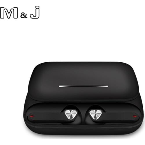 M&J Bluetooth Earphone TWS Wireless Bluetooth Earphone 3D Stereo Sports Wireless Earphones with Dual Noise reduction Mic PK i12