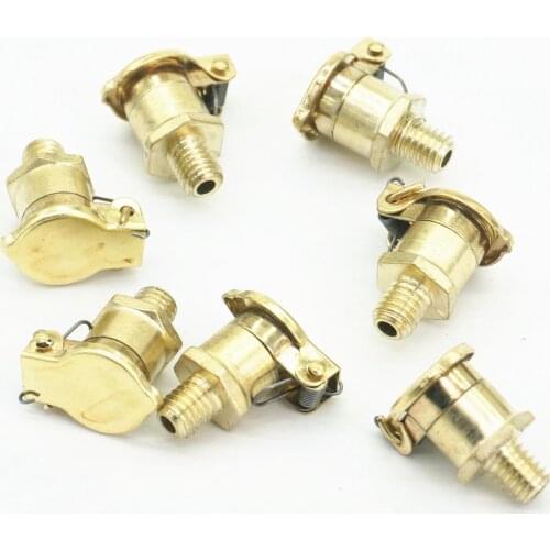 M6 M8 M10 M12 Male Brass Plated Zinc Alloy Oil Cup Oil Port Cap Oiler Flip Cap Cover For Genertor Engine Bottom Bracket