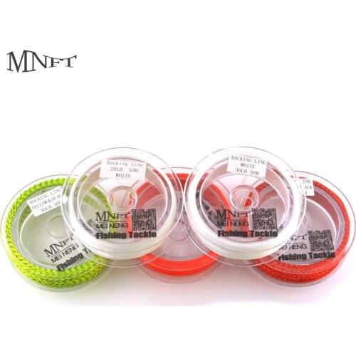 MNFT 2Spools 100Meters 20LB&30LB Abrasion Resistant Braid Fly Fishing Line Multiple Color
