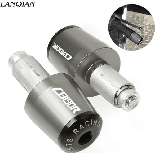 Motorcycle CNC Aluminum Accessories Hand Bar Ends Handle bar Slider Caps For Honda CB190R CB 190R 190 R 2015 2016 2017 2018