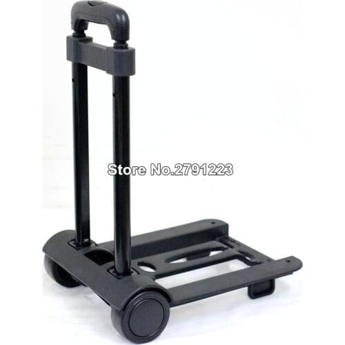 Portable Travel Trailer Aluminum Alloy Car Folding Luggage Cart Household And Car Luggage Cart Shopping Trolley Trunk trailer