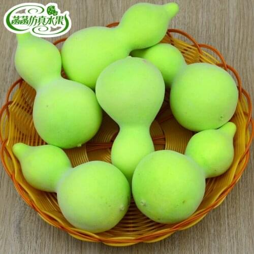 Festive Party Supplies Artificial Decorations Color Foam Simulation Hulu Model Vegetable Props 4pc/lot