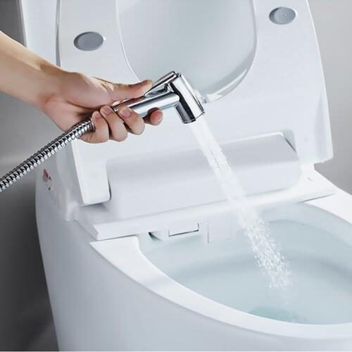NICEYARD Handheld Portable Bidet Sprayer Hand Bidet Faucet Shower Head for Bathroom Hand Sprayer Self-Cleaning Bath Accessories