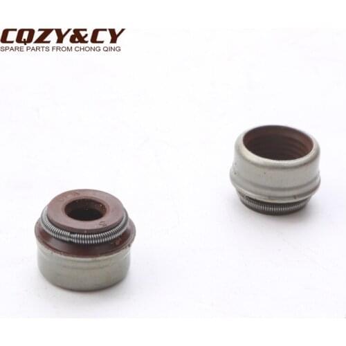 Valve stem oil seal for Vespa Et4 Lx 50cc Et4 Granturismo Gts Gtv 125cc 436438 100669210 4-stroke