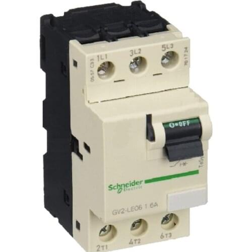 Schneider GV2LE Thermal-magnetic circuit breakers GV2 LE03 GV2LE04 GV2LE05 GV2LE06 GV2LE07 GV2LE08