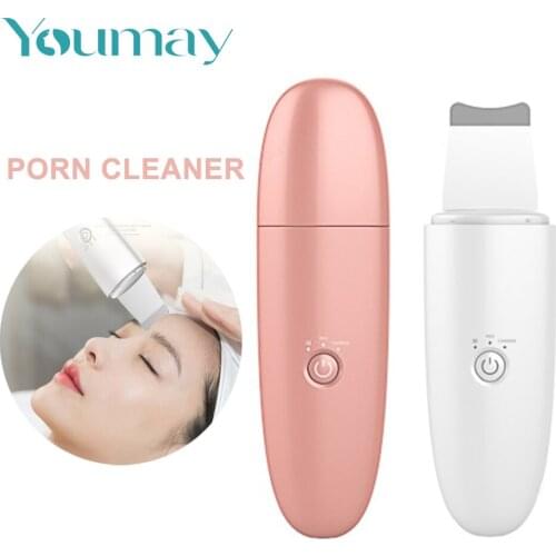 KINGSTAR Ultrasonic Pore Cleanser Skin Blackhead Wrinkles Removal Massage Scrubber Vibrate Deep Face Cleaning Skin Lift Shovel