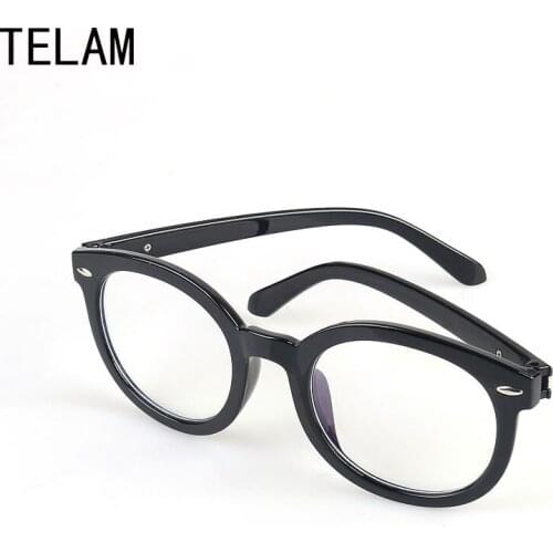 Anti Blue Light Large frame glasses Computer Women Blue Blocking Gaming Anti Glare Eyeglasses Frame Women Round Glasses