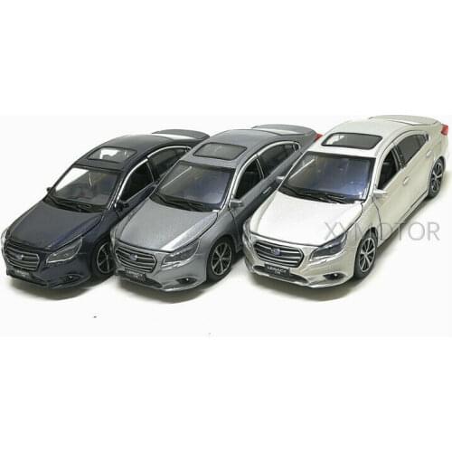 1/32 Jackiekim Models for Subaru LEGACY Diecast Model CAR Toys kids Sound Light pull back Gifts toys
