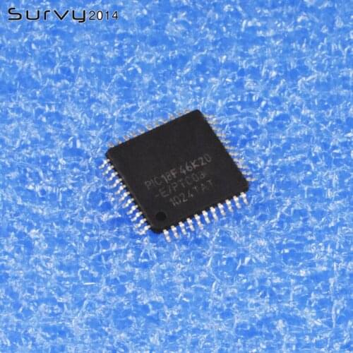 1/5 PIC18F46K20-E / PT QFP44 PIC18F46K20 IC MCU 8BIT 64KB FLASH MICROCHIP Brand New Electronic Product diy electronics