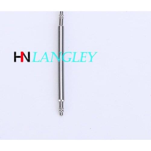 100 PCS Watch Band Spring Bars 304L High Quality Stainless Steel stem Watch Accessories tool Link Pins 10-24 mm Size