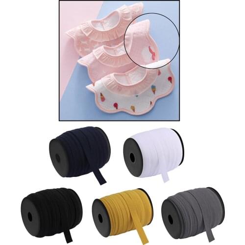 109 Yards 15mm Elastic Bands Spool Sewing Band Flat Elastic Cord for Jewelry Making DIY Sewing Trimming Handmade Accessories