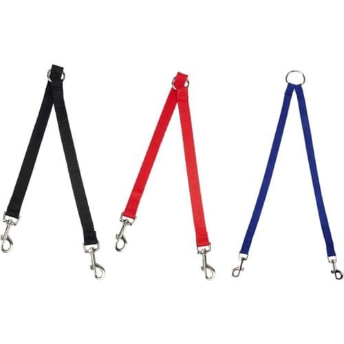 2019 New WALK 2 Two DOGS Leash COUPLER Double Twin Lead Walking Leash