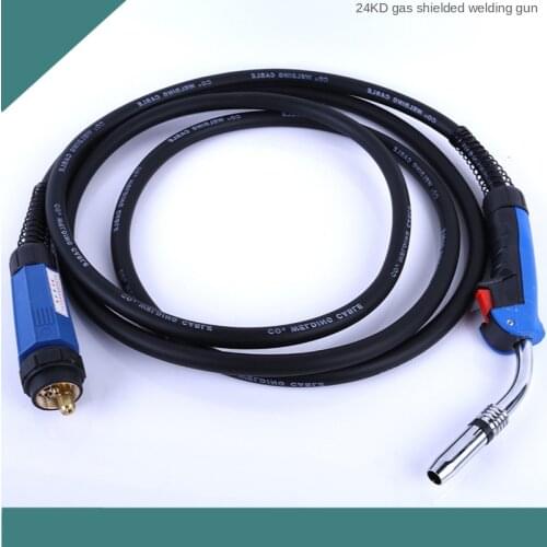 24KD Two Protection Welding Torch European Gas Protection Welding Torch CO2 Welding Machine CO2 Gun Accessories