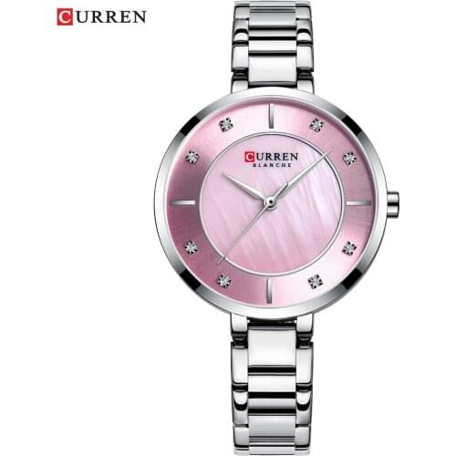 Curren Women Watches Luxury Brand Watch Bracelet Waterproof Ladies Wrist Watches For Women Quartz Clock Crystal Rhinestone Quart