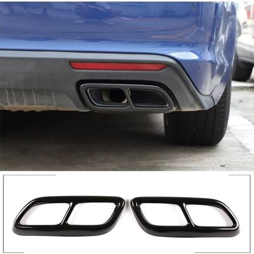 For 2020 Cadillac CT5 Exhaust Pipe Four-Out Tail Throat Stainless Steel Frame Rear Modification Accessories