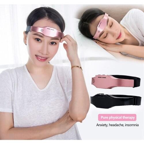 Electric Head Massager Sleep Monitor Migraine Relief Massager Insomnia Therapy Release Stress Sleep Therapy Device Sleeping Aid
