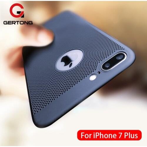 Ultra Thin Hollow Heat Dissipation Case On The For iPhone X XR XS Max 11 Pro Max Full Cover For iphone 6 6s 7 8 Plus Matte Case