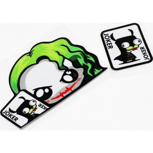 Car Styling Vinyl Motocross Bike Helmet Sticker Decals for joker