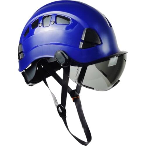DARLINGWELL Hard Hat Breathable Vents Safety Helmet with Visor for Construction Climbing Outdoor Sports Riding Rescue