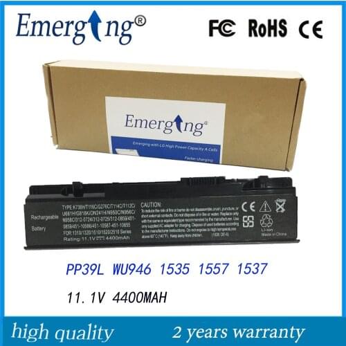 11.1V 4400mah New Laptop Battery for Dell Studio 1535 1536 1537 1555 1557 1558 WU946 KM958 0KM887